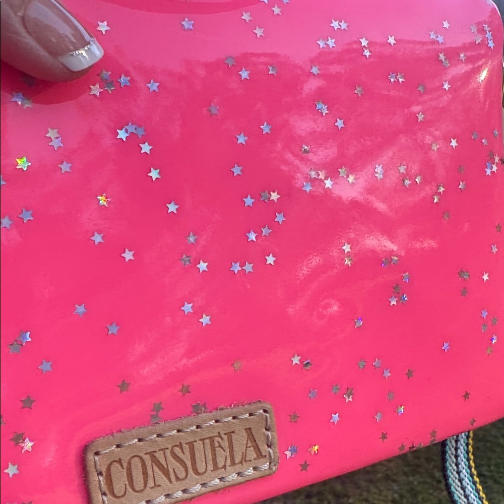 Consuela Pink Glitter Wristlet - Picture 6 of 7